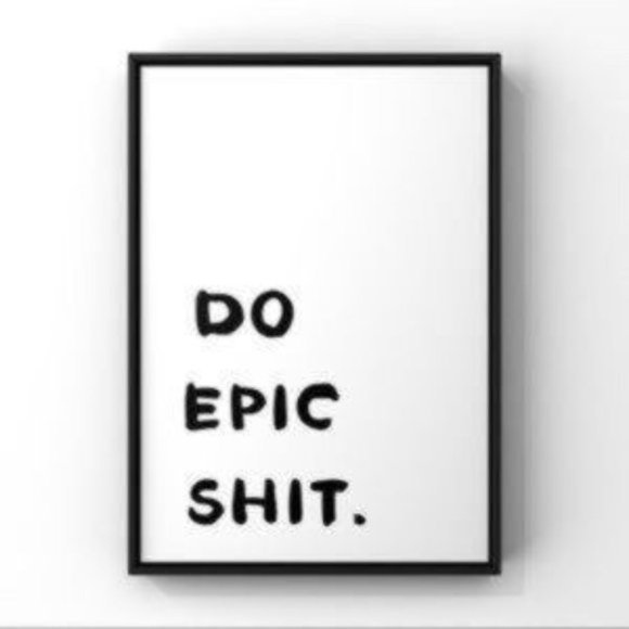 Contemporary Inspiration Saying art print - Picture 2 of 3